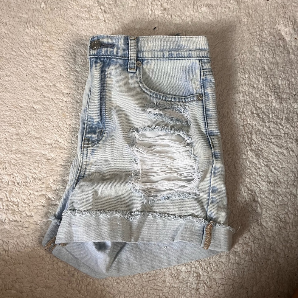 american eagle mom shorts